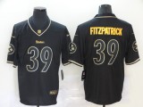 Nike Steelers #39 Minkah Fitzpatrick Black 2020 Golden Edition Limited Jersey