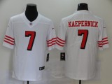 Men's San Francisco 49ers#7 Colin Kaepernick Red Clor Rush Limited Jersey