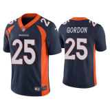 Men's Denver Broncos #25 Melvin Gordon Blue Vapor Untouchable Limited Jersey
