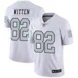 Nike NFL Raiders #82 Witten White Color Rush Limited Stitched Jersey