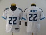 Youth NFL Tennessee Titans #22 Henry White Vapor Untouchable Limited Jersey