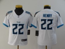 Youth NFL Tennessee Titans #22 Henry White Vapor Untouchable Limited Jersey