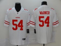 Nike San Francisco 49ers #54 Warner White Vapor Untouchable Limited Men's Jersey