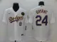 MLB Los Angeles Dodgers #24 Bryant White Game Nike Jersey