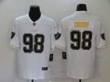 Men's Nike Raiders #98 Maxx Crosby White 2019 Golden Edition Limited Jersey