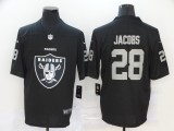 Nike Raiders #28 Jacobs Team Big Logo Number Vapor Untouchable Limited Jersey