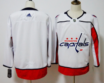 Men's Adidas Washington Capitals White Blank Stitched NHL Jersey