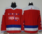 Men's Washington Capitals Red Blank Stitched NHL Jersey