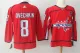 Men's Adidas Washington Capitals #8 Alexander Ovechkin Red Stitched NHL Jersey