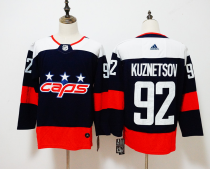 Men's Adidas Washington Capitals #92 Evgeny Kuznetsov Navy 2018 NHL Stadium Series Jersey