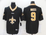 Men's New Orleans Saints #9 Brees Team Big Logo Number Vapor Untouchable Limited Jersey