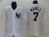 MLB New York Yankees #7 Mantle Game M&N Jersey