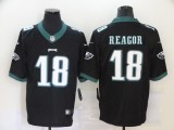 Men's Nike Philadelphia Eagles #18 Reagor Black Vapor Untouchable Limited Jersey