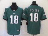 Men's Nike Philadelphia Eagles #18 Reagor Green Vapor Untouchable Limited Jersey