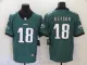 Men's Nike Philadelphia Eagles #18 Reagor Green Vapor Untouchable Limited Jersey
