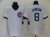 MLB Chicago Cubs #8 Dawson White Throwback Nike Jersey