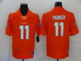 Men's Miami Dolphins #11 Parker Orange Vapor Untouchable Limited Jersey