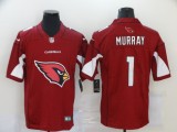 Men's Arizona Cardinals #1 Kyler Murray Red Team Big Logo Number Vapor Untouchable Limited Jersey