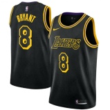 NBA Los Angeles Lakers #8 Kobe Bryant Black Stitched Jersey