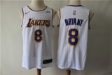 Nike NBA Los Angeles Lakers #8 Kobe Bryant White 2018-2019 Wish Swingman Jersey