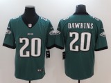 Men's Philadelphia Eagles #20 Brian Dawkins Green Vapor Untouchable Limited Player Jersey