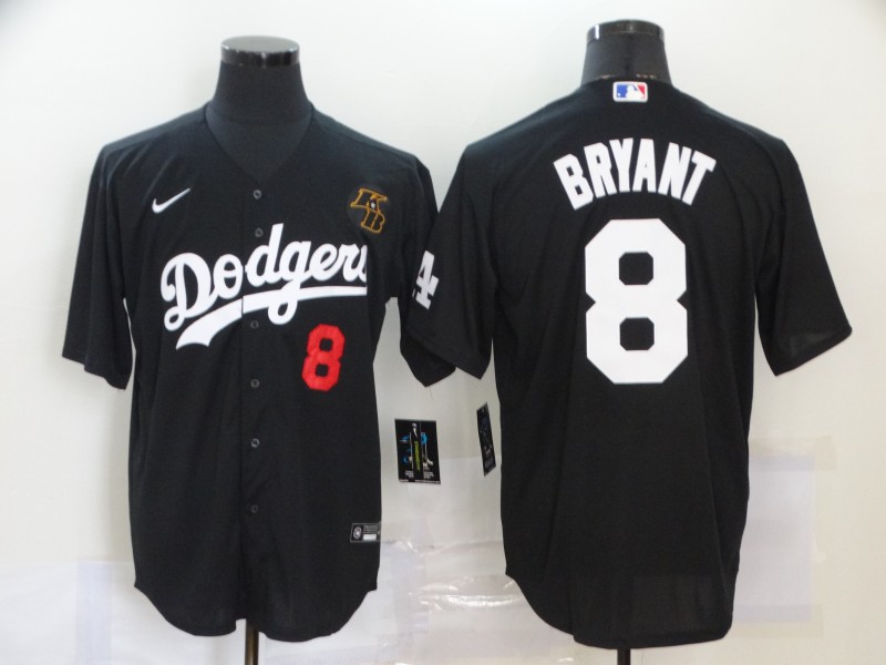 kobe black dodgers jersey