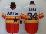 MLB Houston Astros #34 Nolan Ryan Throwback Nike Stitched Jersey