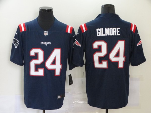 Men's New England Patriots #24 Gilmore Navy 2020 Vapor Untouchable Limited Jersey