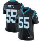 Men's Carolina Panthers #55 David Mayo Black Vapor Untouchable Limited Jersey