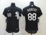 MLB Chicago White Sox #88 Robert Black Flex Base Elite Jersey