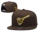 MLB San Diego Padres Brown Snapback Hats