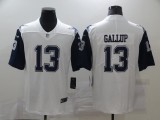 Nike NFL Dallas Cowboys #13 Gallup White Color Rush Limited Jersey