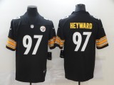 Men's Pittsburgh Steelers #97 Heyward Black Vapor Untouchable Limited Jersey