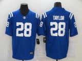 Men's Indianapolis Colts #28 Taylor Royal Blue Vapor Untouchable Limited Jersey