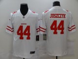 San Francisco 49ers #44 Kyle Juszczyk White Vapor Untouchable Limited Jersey