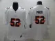 Men's Chicago Bears #52 Khalil Mack White Shadow Logo Limited Jersey