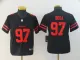 Youth Nike San Francisco 49ers #97 Nick Bosa Black Vapor Untouchable Limited Jersey