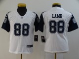 Youth Dallas Cowboys #88 CeeDee Lamb White 2020 NFL Draft Color Rush Limited Jersey