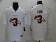 Men's Denver Broncos #3 Lock White Shadow Logo Limited Jersey