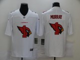 Men's Arizona Cardinals #1 Kyler Murray White Shadow Logo Limited Jersey