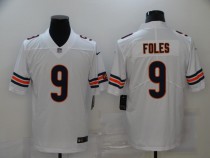 Men's Chicago Bears #9 Foles White Vapor Untouchable Limited Jersey