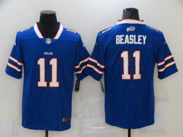 Men's Nike Buffalo Bills #11 Beasley Royal Blue Team Color Vapor Untouchable Limited Jersey