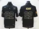 Men's Tennessee Titans #22 Derrick Henry 2020 Black Salute To Service Limited Jersey