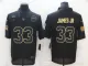 Men's Los Angeles Chargers #33 Derwin James 2020 Black Salute To Service Limited Jersey