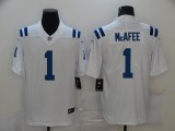 NFL Indianapolis Colts #1 McAFEE White Vapor Limited Jersey