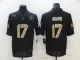 Men's Green Bay Packers #17 Davante Adams Black Camo Salute To Service Limited Jersey