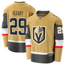 Men's Vegas Golden Knights #29 Fleury Gold 2020/21 Alternate Premier Breakaway Jersey