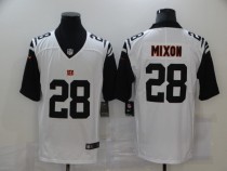 Men's Cincinnati Bengals #28 Mixon Color Rush Limited Jersey