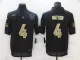 Men's Houston Texans #4 Deshaun Watson Black Camo Salute To Service Limited Jersey