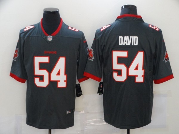 Men's Tampa Bay Buccaneers #54 David Grey Vapor Untouchable Limited Jersey